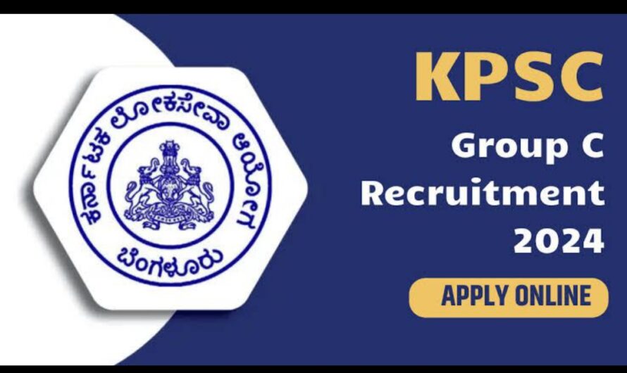 KPSC Group C (RPC) Online Form 2024