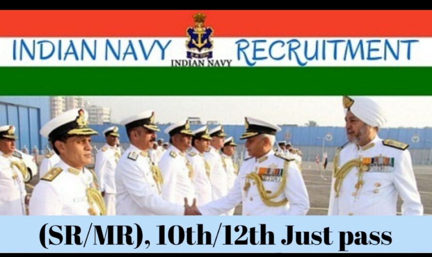 Indian Navy Agniveer( MR/SSR) Recruitment -2024