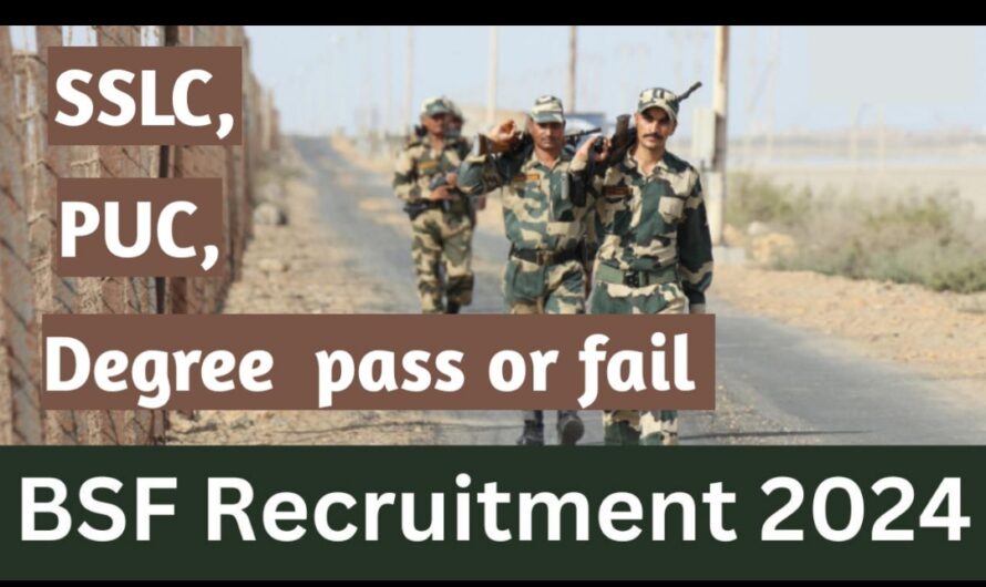 BSF Group B & C Recruitment 2024